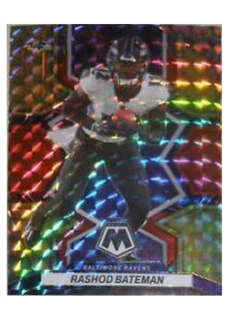 2022 Panini Mosaic Base Set Rashod Bateman #15 card