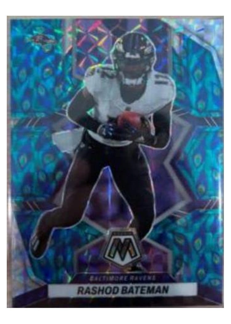 2022 Panini Mosaic Base Set Rashod Bateman #15 card