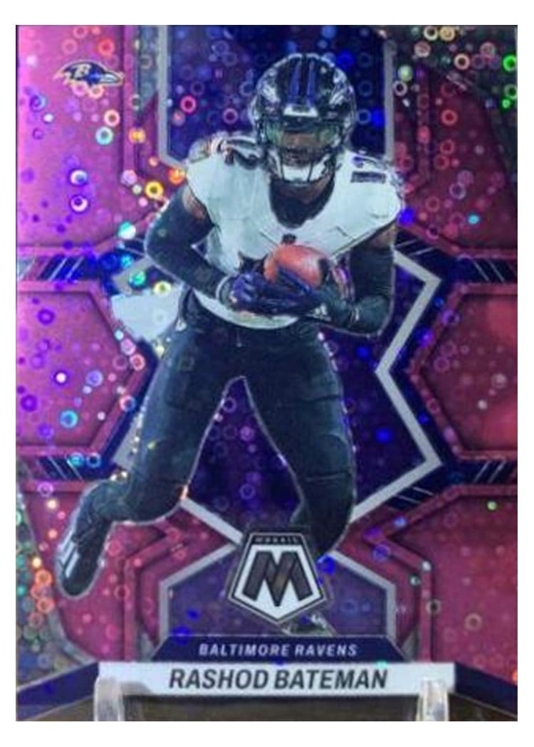 2022 Panini Mosaic Base Set Rashod Bateman #15 card