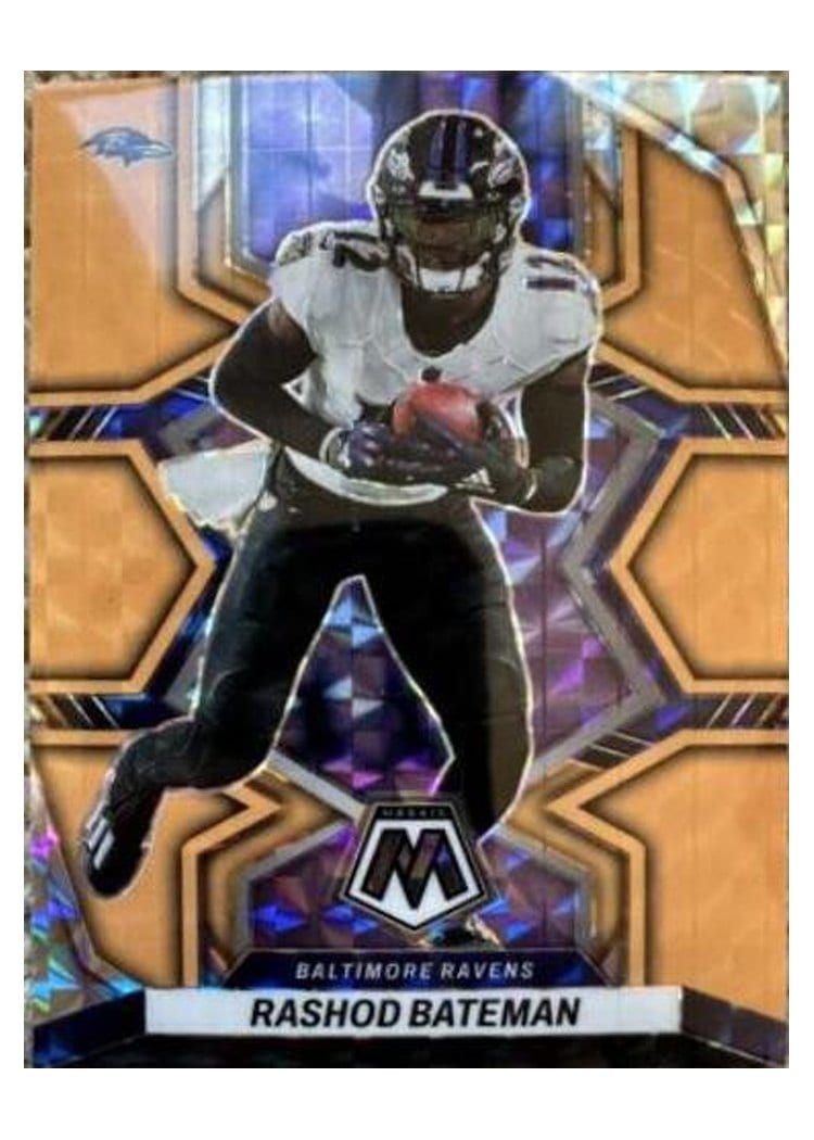 2022 Panini Mosaic Base Set Rashod Bateman #15 card