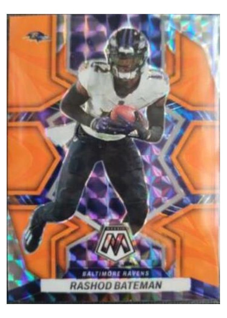 2022 Panini Mosaic Base Set Rashod Bateman #15 card