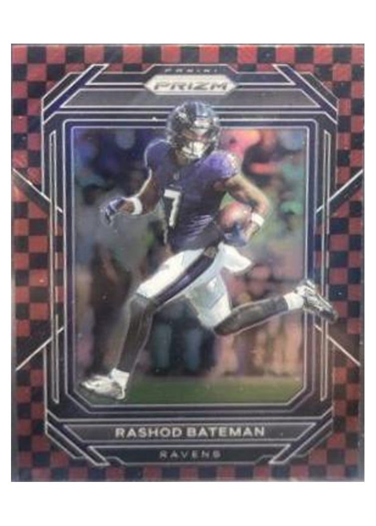 2022 Panini Prizm Base Set Rashod Bateman #21 card