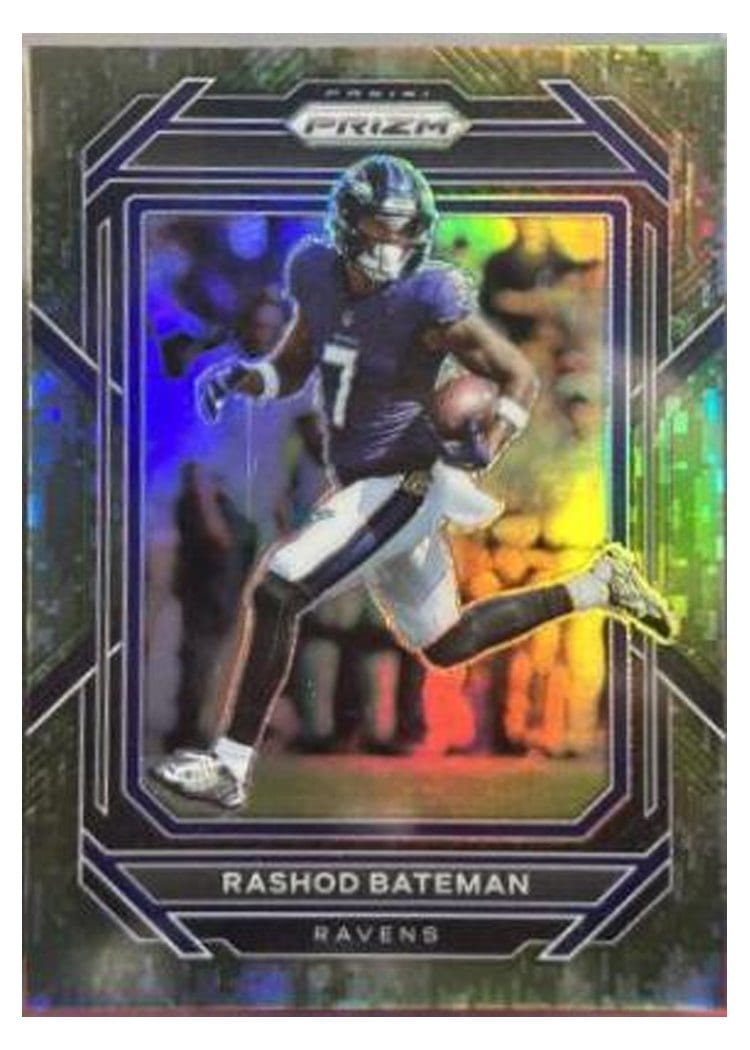 2022 Panini Prizm Base Set Rashod Bateman #21 card