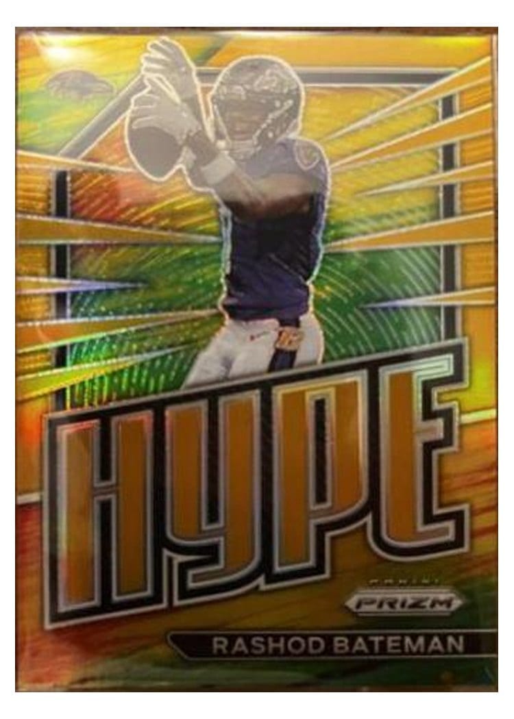 2022 Panini Prizm Base Set Rashod Bateman #21 card