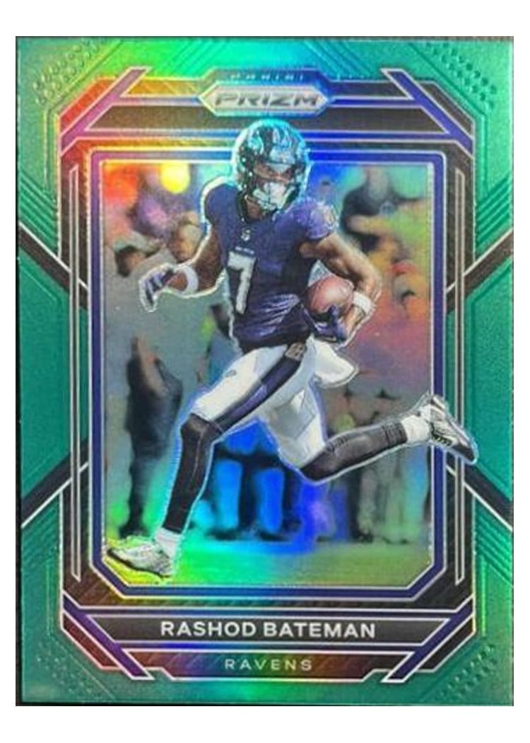 2022 Panini Prizm Base Set Rashod Bateman #21 card