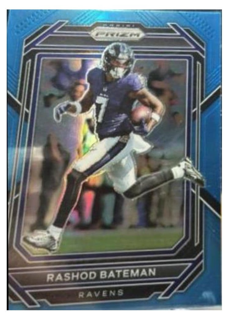 2022 Panini Prizm Base Set Rashod Bateman #21 card