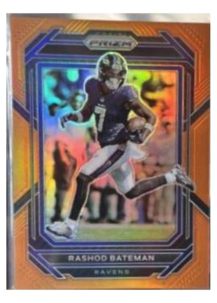 2022 Panini Prizm Base Set Rashod Bateman #21 card