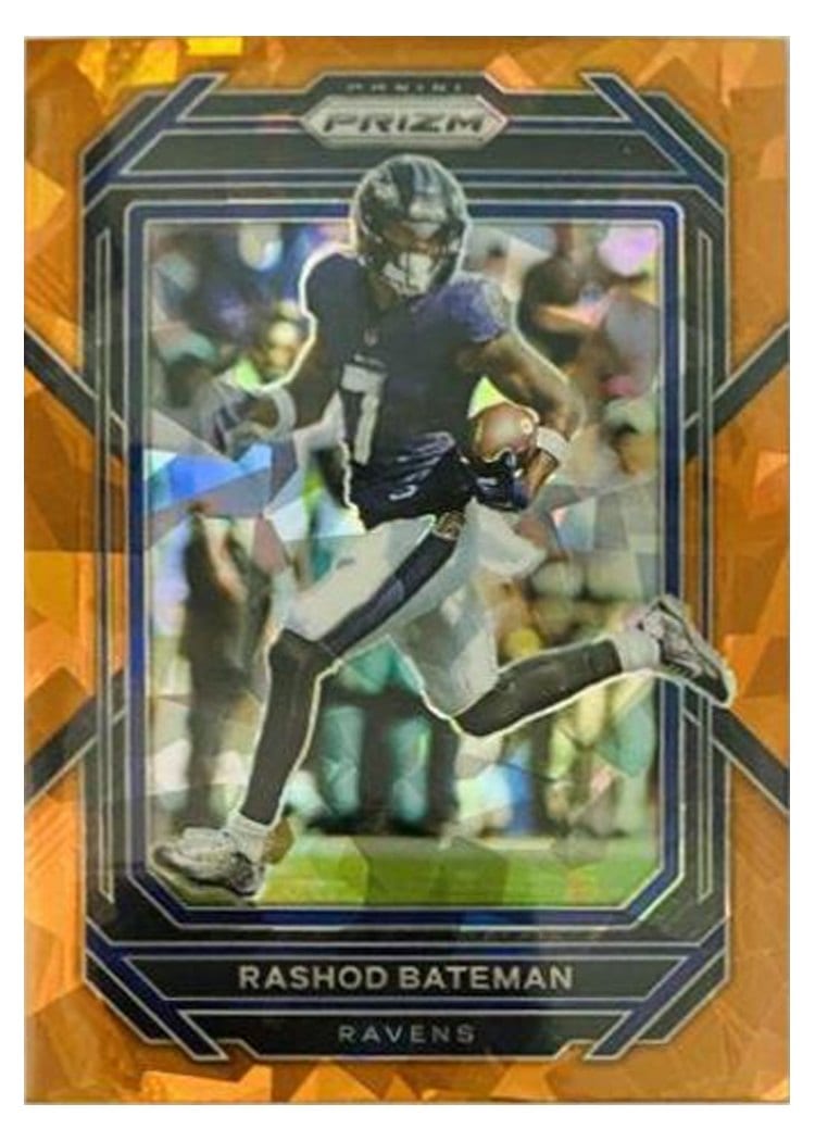 2022 Panini Prizm Base Set Rashod Bateman #21 card