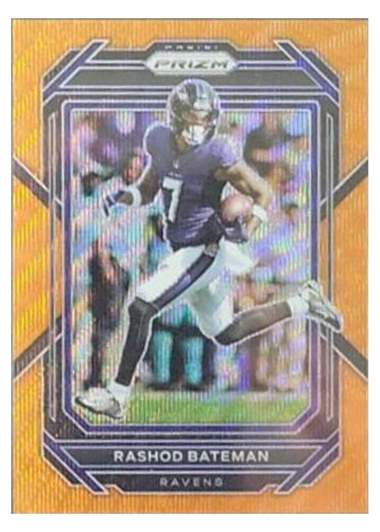 2022 Panini Prizm Base Set Rashod Bateman #21 card