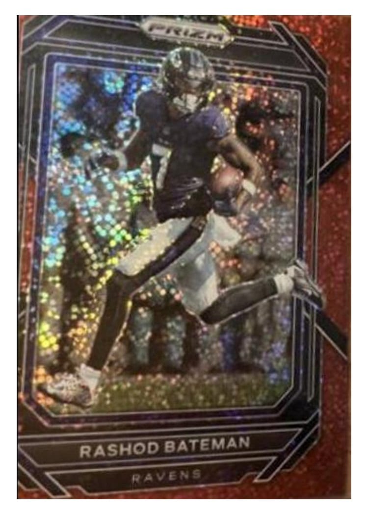 2022 Panini Prizm Base Set Rashod Bateman #21 card
