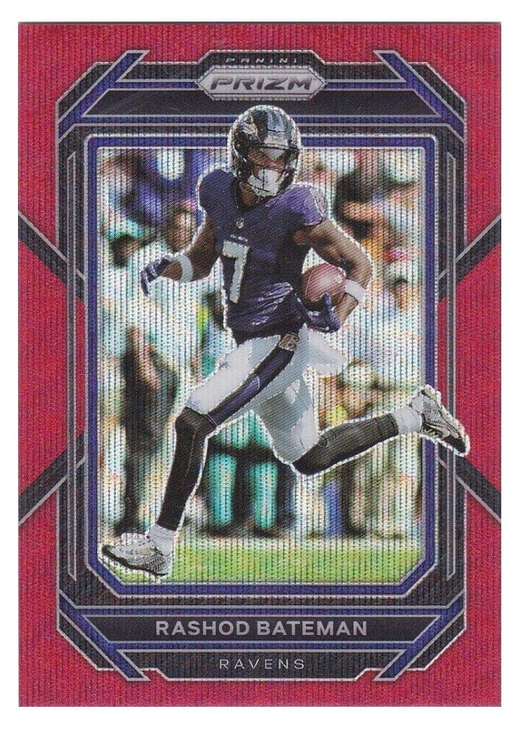 2022 Panini Prizm Base Set Rashod Bateman #21 card