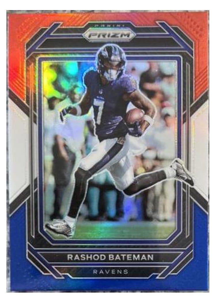 2022 Panini Prizm Base Set Rashod Bateman #21 card
