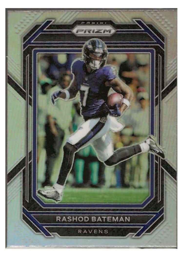 2022 Panini Prizm Base Set Rashod Bateman #21 card