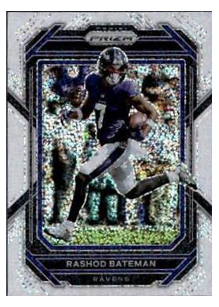 2022 Panini Prizm Base Set Rashod Bateman #21 card