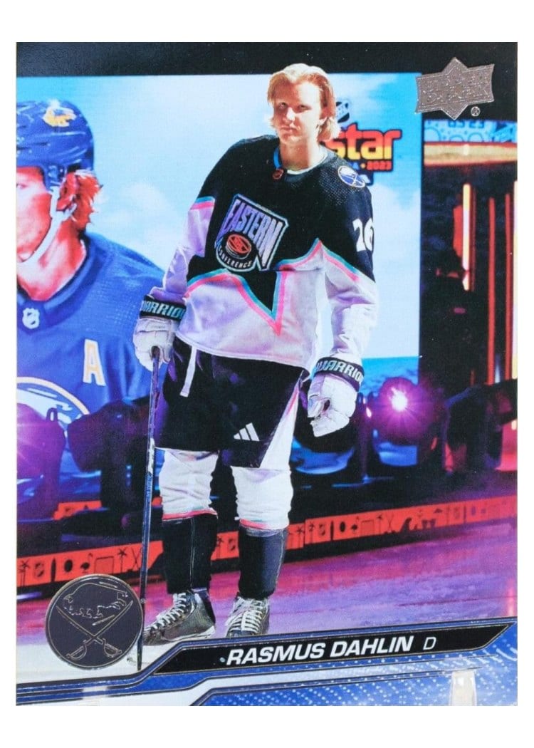 2023-24 Upper Deck Base Set Rasmus Dahlin #663 card