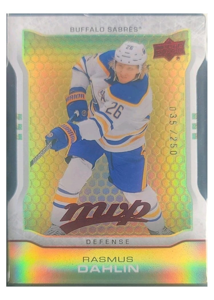 2024-25 Upper Deck MVP 2014-15 10th Anniversary Colors & Contours Rasmus Dahlin #MR-26 card