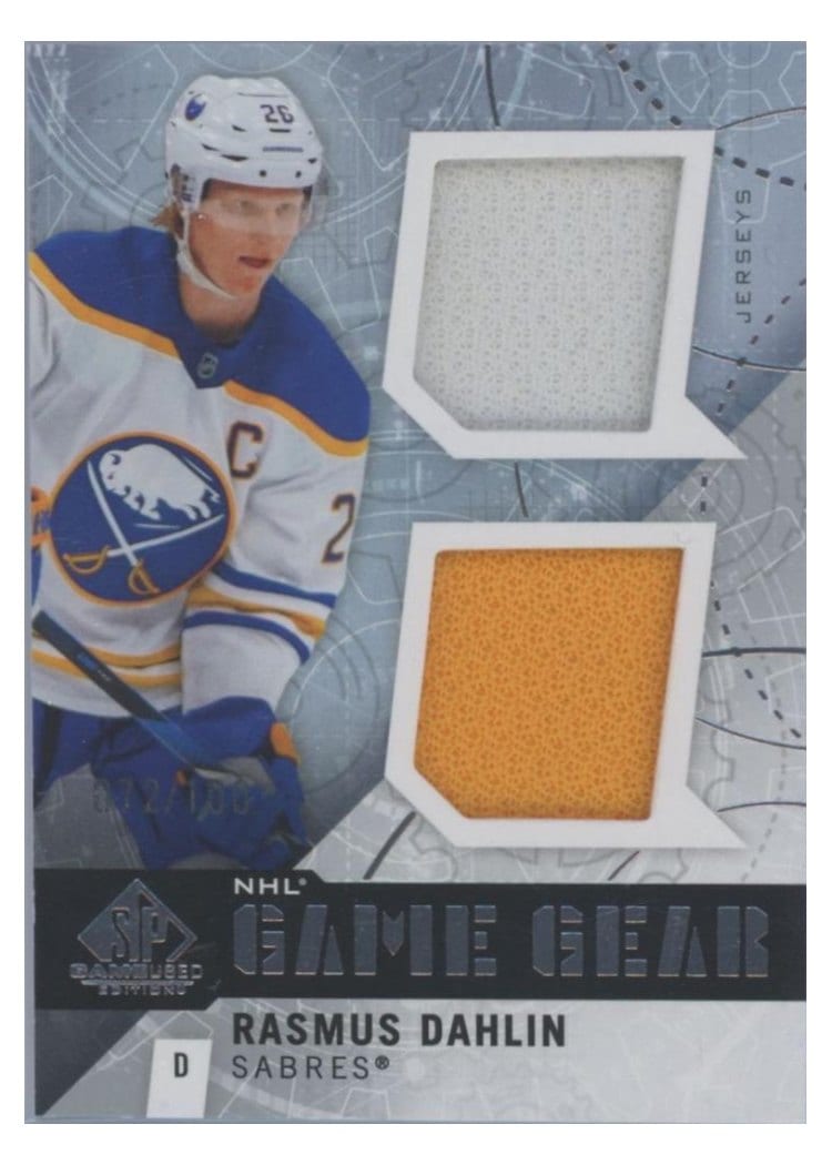 2025-26 SP Game Used Game Gear Rasmus Dahlin #GG-RD card