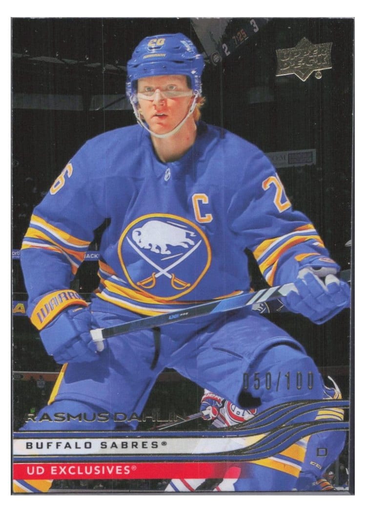 2025-26 Upper Deck Base Set Rasmus Dahlin #14 card