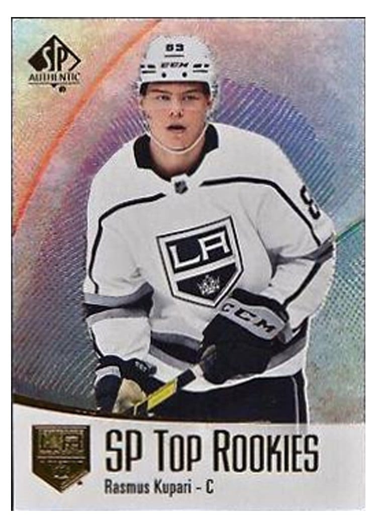 2021-22 SP Authentic Top Rookies Rasmus Kupari #TR-40 card