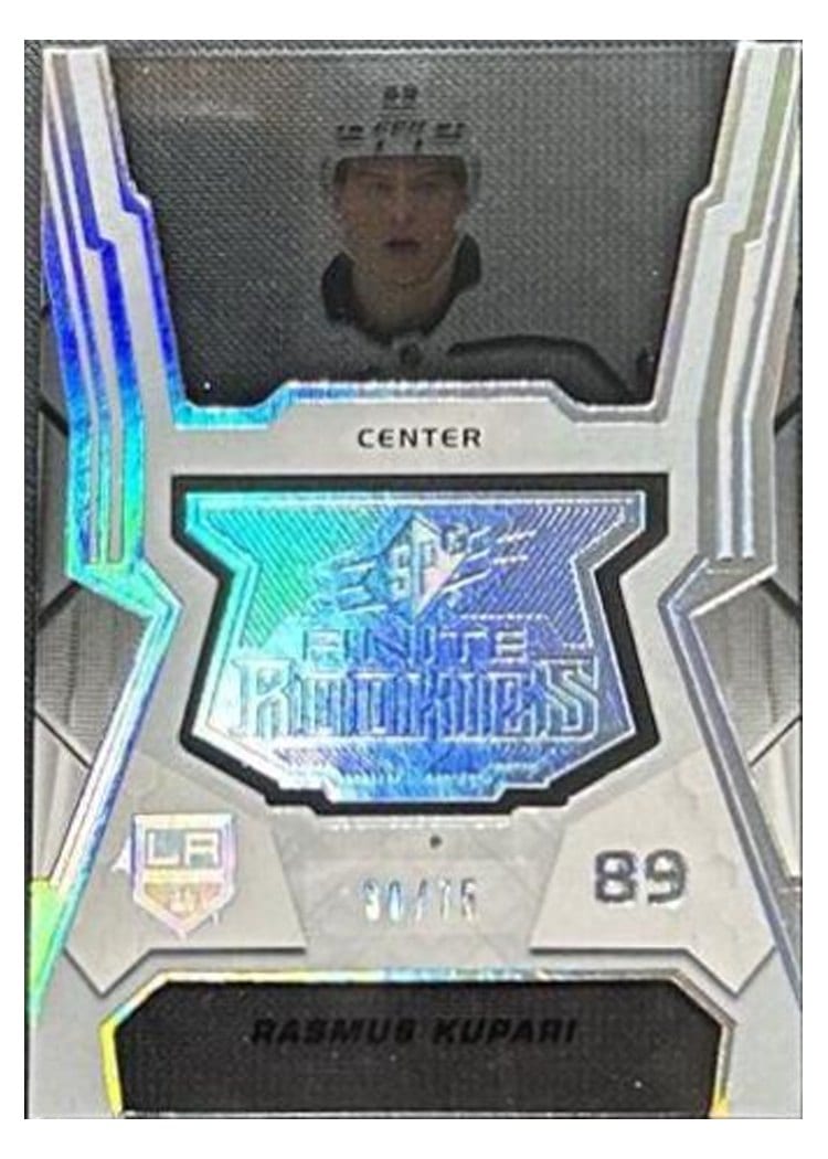 2021-22 SPx Finite Rookies Rasmus Kupari #F-21 card