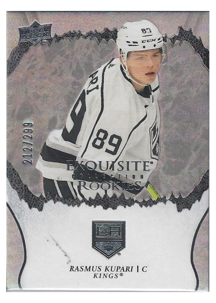 2021-22 Upper Deck The Cup Rookie Masterpiece Printing Plates - Exquisite Collection Rookies Rasmus Kupari #R-22 card