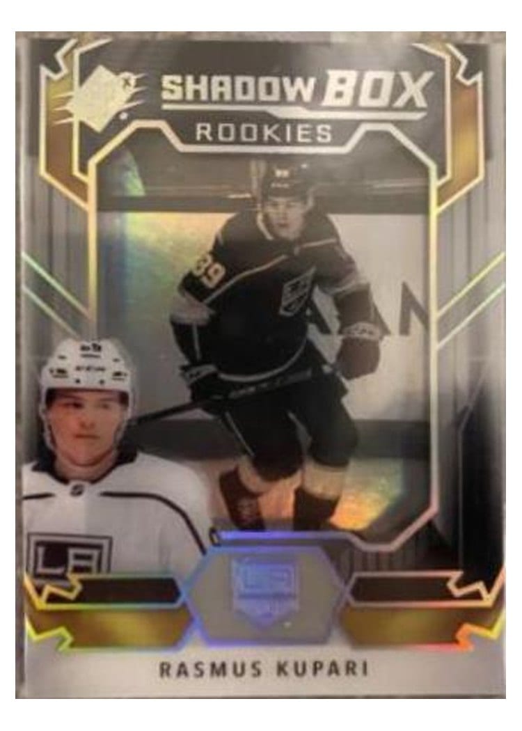 2021-22 Upper Deck The Cup Rookie Masterpiece Printing Plates - SPx Shadow Box Rookies Rasmus Kupari #SB-18 card