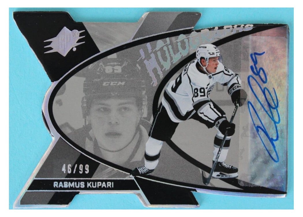 2023-24 SPx Autograph Holograph Rasmus Kupari #HG-RK card