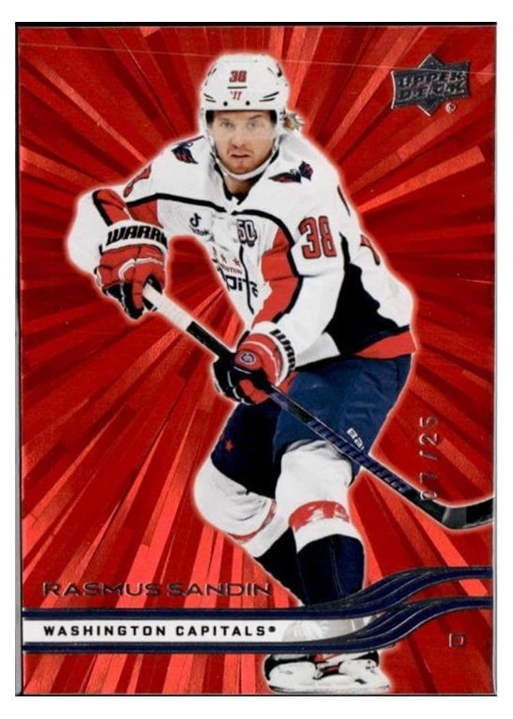 2025-26 Upper Deck Base Set Rasmus Sandin #192 card