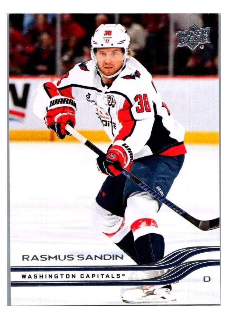 2025-26 Upper Deck Base Set Rasmus Sandin #192 card