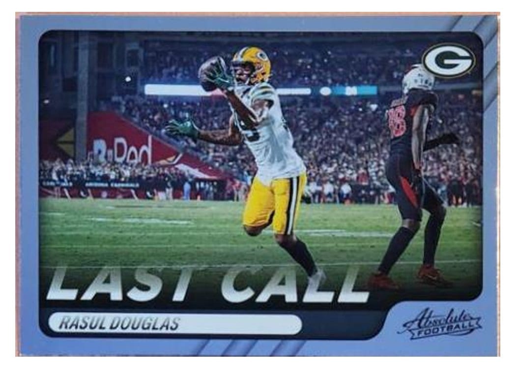 2022 Panini Absolute Last Call Rasul Douglas #LC-18 card