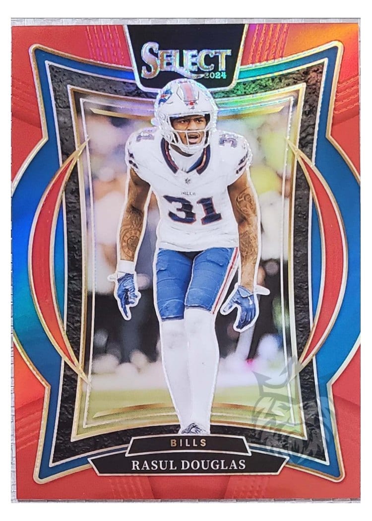 2024 Panini Select Base Set Rasul Douglas Red Prizm #89 card