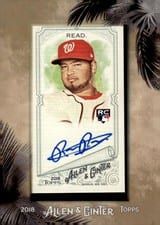 2018 Topps Allen & Ginter Framed Mini Autographs Raudy Read #MA-RR card