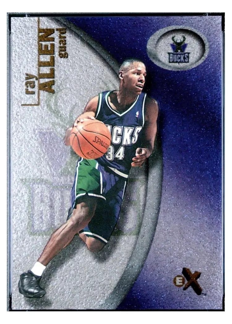 2000 Fleer E-X Ray Allen #47 card