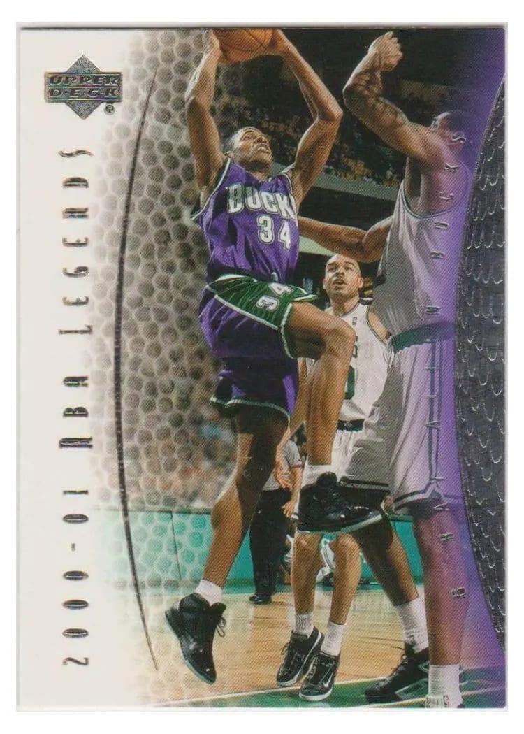 2000 Upper Deck Legends Ray Allen #68 card