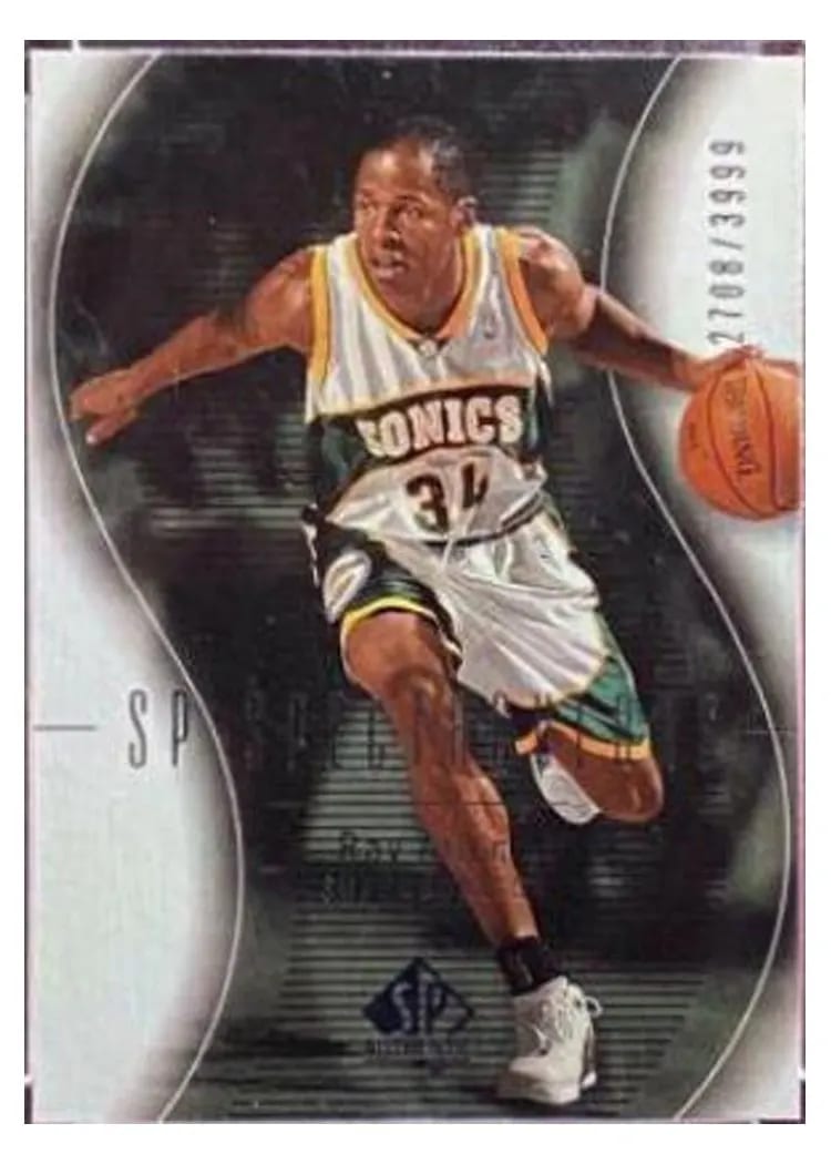 2003 SP Authentic Ray Allen #102 card