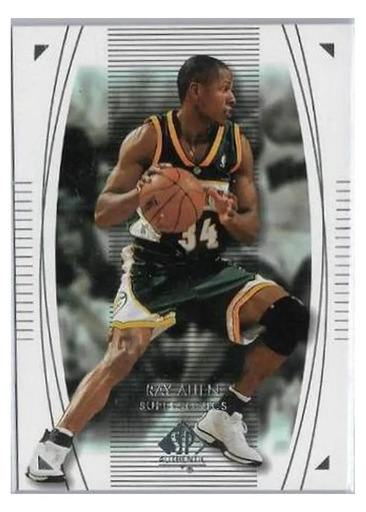 2003 SP Authentic Ray Allen #80 card