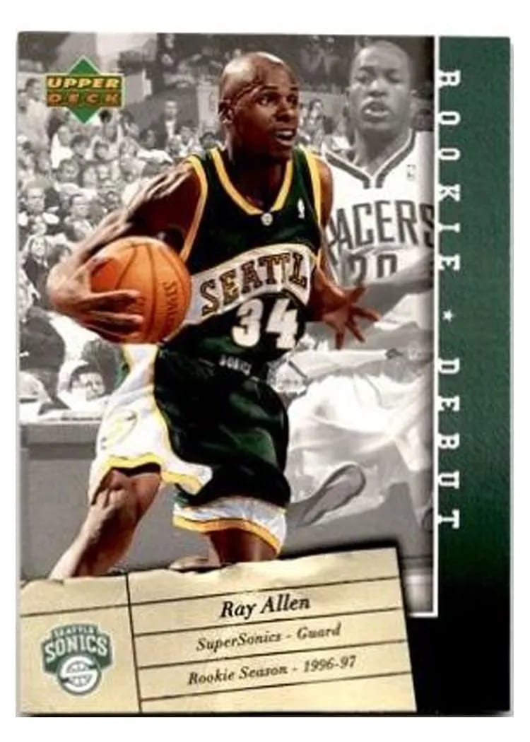2006 Upper Deck Rookie Debut Ray Allen #89 card