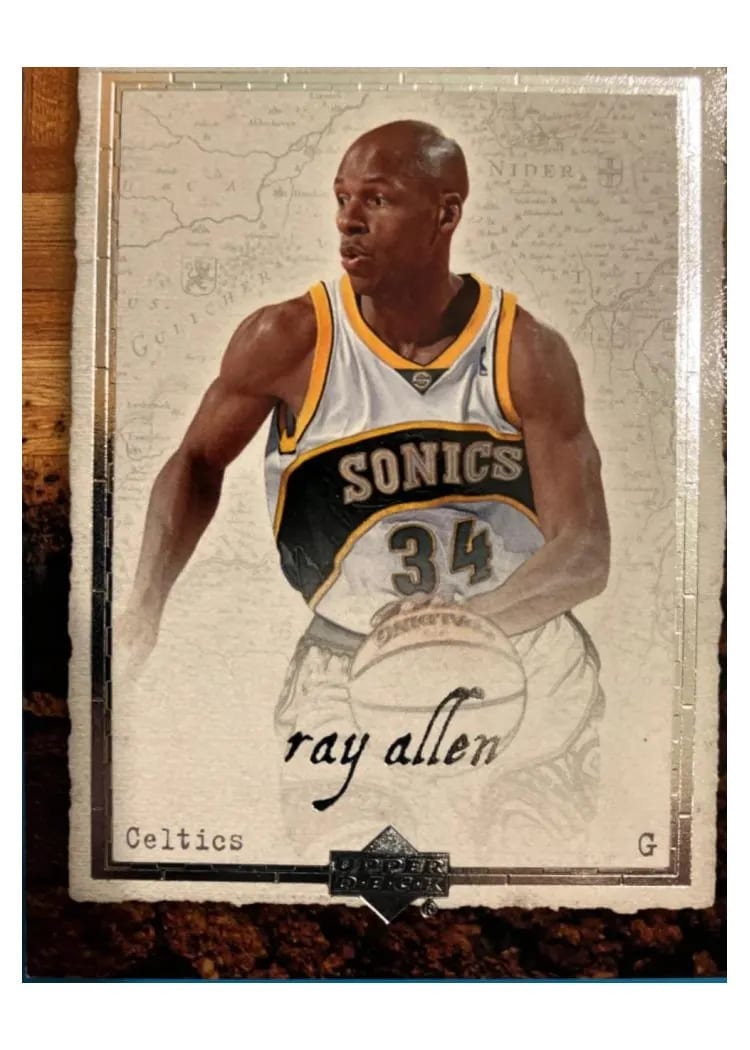 2007 Upper Deck Artifacts Ray Allen #89 card