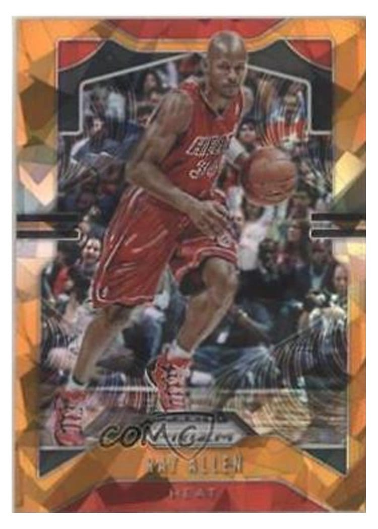 2019-20 Panini Prizm Base Set Ray Allen #22 card