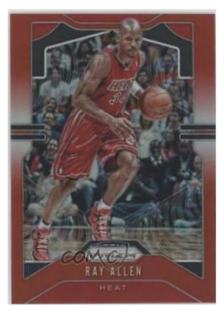 2019-20 Panini Prizm Base Set Ray Allen #22 card