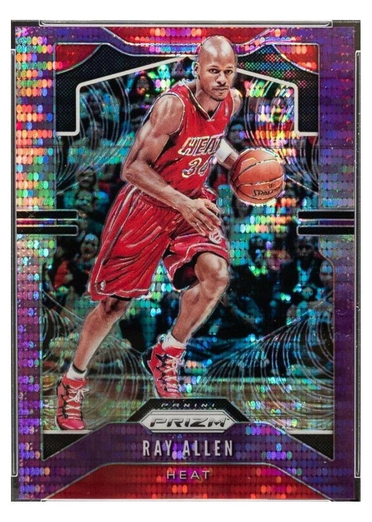 2019-20 Panini Prizm Base Set Ray Allen #22 card