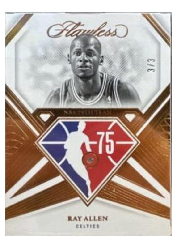 2021 Panini Flawless Ray Allen #104 card