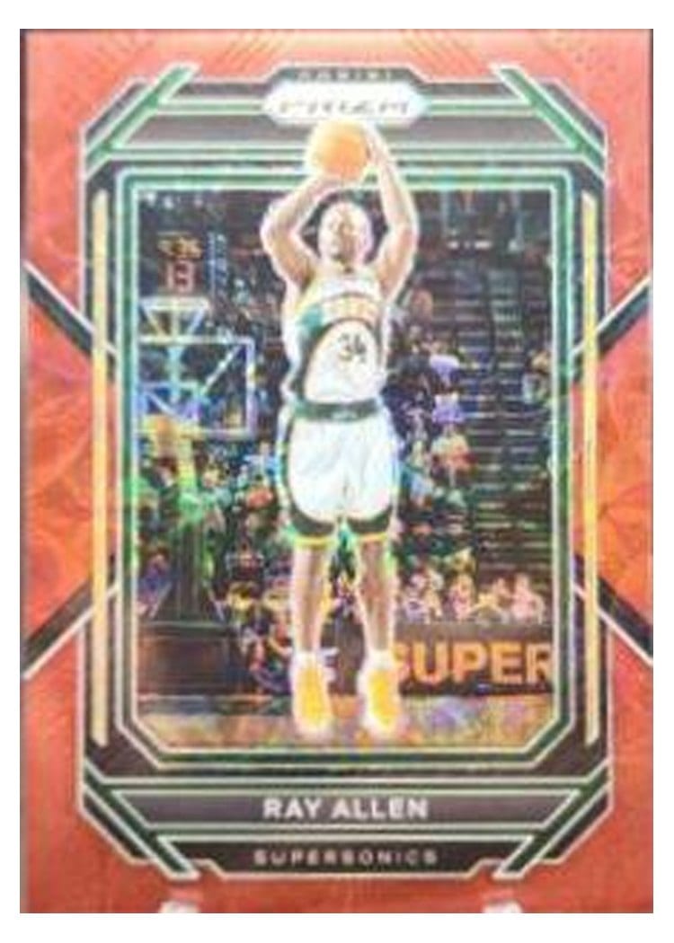 2022-23 Panini Prizm Base Set Ray Allen #278 card
