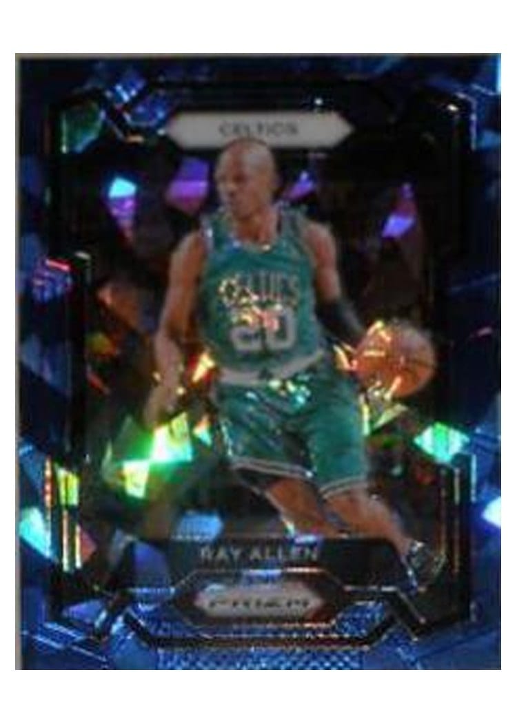 2023-24 Panini Prizm Base Set Ray Allen Blue Ice #192 card