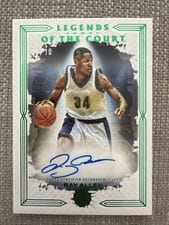 2023-24 Topps Motif Legends of the Court Signatures Ray Allen #LCS-RA card