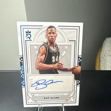 2023-24 Topps Royalty Court Circular Autographs Ray Allen #CCA-RA