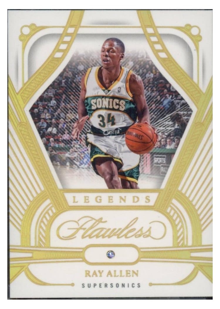 2023 Panini Flawless Ray Allen #114 card