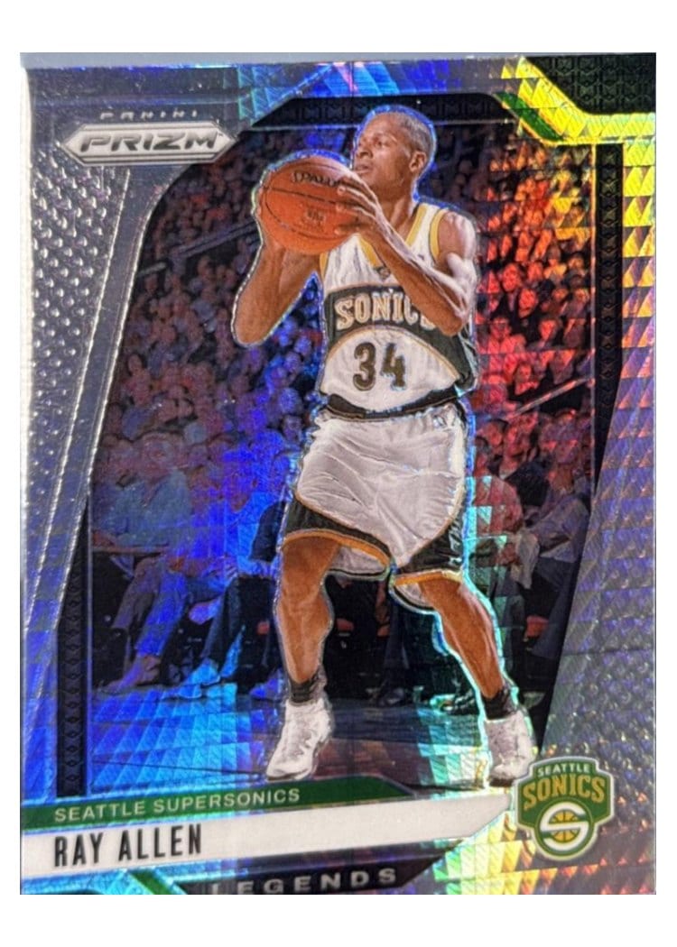 2024-25 Panini Prizm Base Set Ray Allen #300 card
