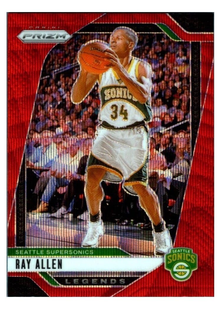 2024-25 Panini Prizm Base Set Ray Allen #300 card