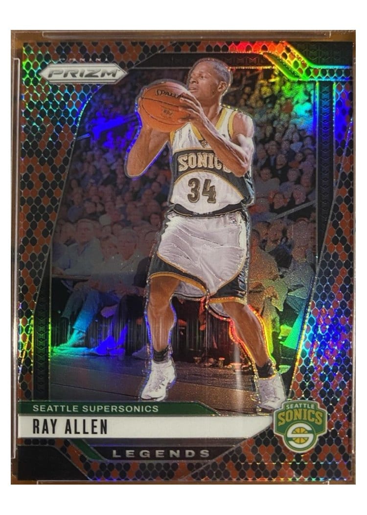 2024-25 Panini Prizm Base Set Ray Allen #300 card